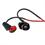 MEElectronics Sport-Fi S6 Noise Isolating Memory Wire In-Ear Headphones EP-SFS6-RDBK-MEE